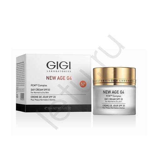 GIGI Крем дневной с SPF 20 с PCM комплексом New Age G4 500 10255₽