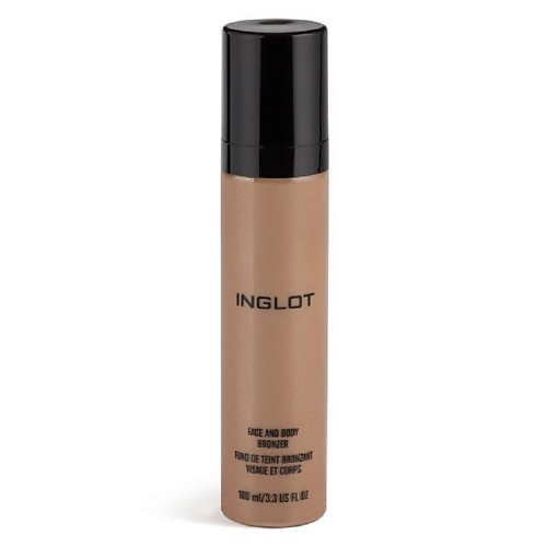 фото Inglot крем с эффектом загара amc face and body bronzing с мерцанием 100.0