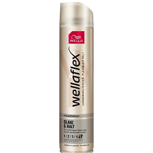 WELLA Лак для волос блеск и фиксация Ультрасильная фиксация Wellaflex