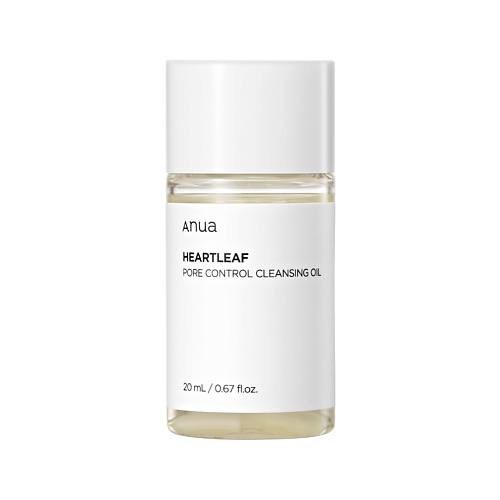 ANUA Гидрофильное масло для очищения пор с хауттюйнией HEARTLEAF PORE CONTROL CLEANSING OIL 20.0