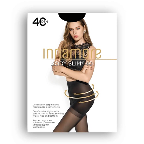 

INNAMORE Женские колготки Body Slim 40 den Nero, Женские колготки Body Slim 40 den Nero