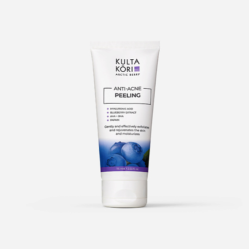 KULTA KORI СКРАБ-СКАТКА ANTI-ACNE С ЭКСТРАКТОМ ЧЕРНИКИ 75.0