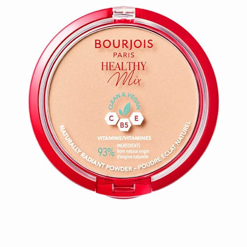 

BOURJOIS Компактная пудра Healthy Mix Clean & Vegan, Компактная пудра Healthy Mix Clean & Vegan