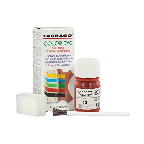 

TARRAGO Красная краска для обуви, одежды, сумок, мебели COLOR DYE 25, Красная краска для обуви, одежды, сумок, мебели COLOR DYE