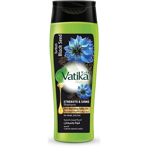 

DABUR Шампунь для волос сила и блеск (Vatika Black Seed) 400.0, Шампунь для волос сила и блеск (Vatika Black Seed)