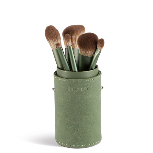 

INGLOT Набор кистей для макияжа (Brush set makeup tube (6 pcs) green), Набор кистей для макияжа (Brush set makeup tube (6 pcs) green)