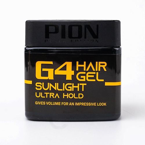 

PION BLACK EDITION Гель для волос ultra hold sunlight g4 320.0, Гель для волос ultra hold sunlight g4