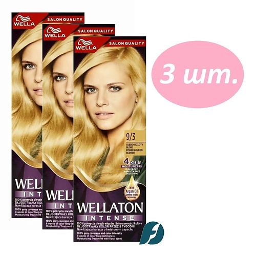 WELLA Cтойкая крем-краска для волос WELLATON