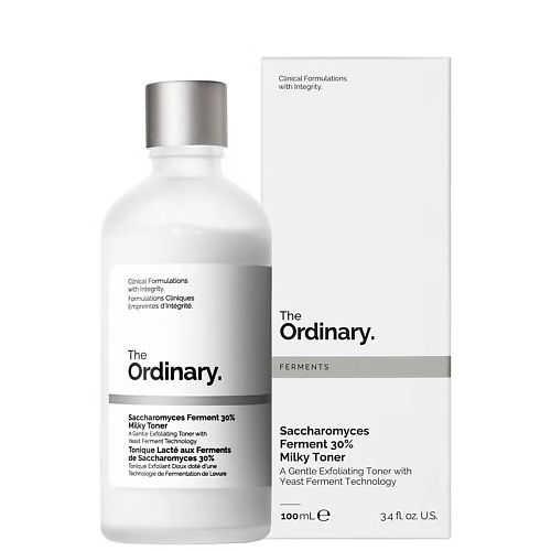 

THE ORDINARY Деликатный отшелушивающий тонер Saccharomyces Ferment 30% Milky Toner 100.0, Деликатный отшелушивающий тонер Saccharomyces Ferment 30% Milky Toner