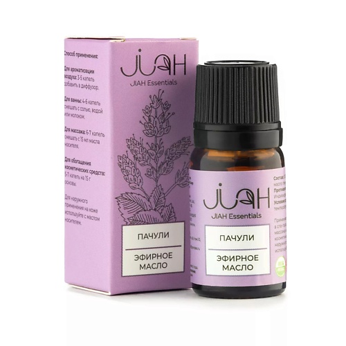 

JIAH Эфирное масло пачули (Patchouli Essential Oil) 10.0, Эфирное масло пачули (Patchouli Essential Oil)