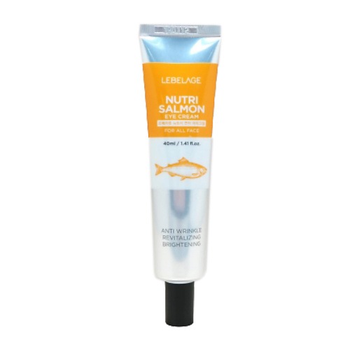 

LEBELAGE Крем для глаз с экстрактом масла лосося Nutri Salmon Eye Cream 40.0, Крем для глаз с экстрактом масла лосося Nutri Salmon Eye Cream