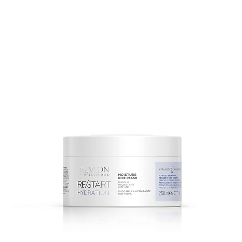 

REVLON PROFESSIONAL Интенсивно увлажняющая маска Restart Hydration Moisture Rich Mask, Интенсивно увлажняющая маска Restart Hydration Moisture Rich Mask