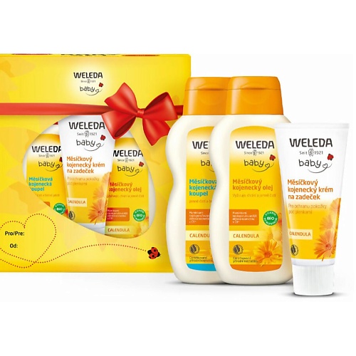 WELEDA Набор для ухода за детской кожей Baby Calendula Set 4015₽