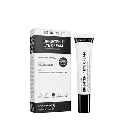 

THE INKEY LIST Осветляющий крем против темных кругов вокруг глаз Brighten-i Eye Cream 15.0, Осветляющий крем против темных кругов вокруг глаз Brighten-i Eye Cream