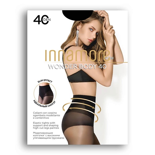 

INNAMORE Женские колготки Wonder Body 40 den Nero, Женские колготки Wonder Body 40 den Nero