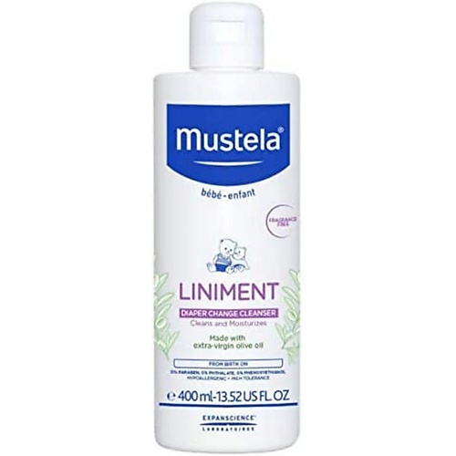 

MUSTELA Эмульсия для интимной гигиены малыша Diaper Change Liniment 400.0, Эмульсия для интимной гигиены малыша Diaper Change Liniment