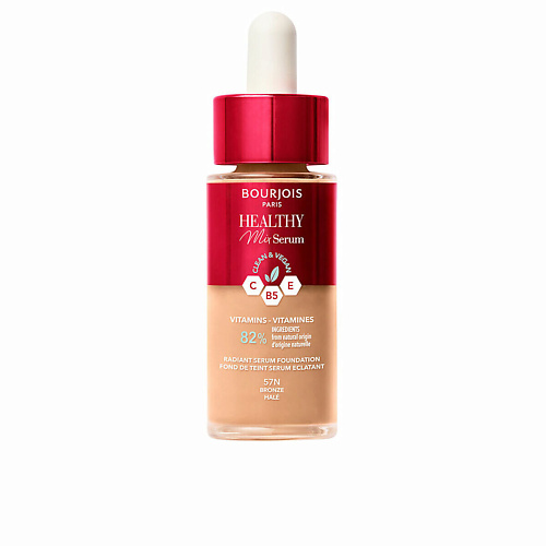 

BOURJOIS Тональный крем-сыворотка HEALTHY MIX SERUM, Тональный крем-сыворотка HEALTHY MIX SERUM