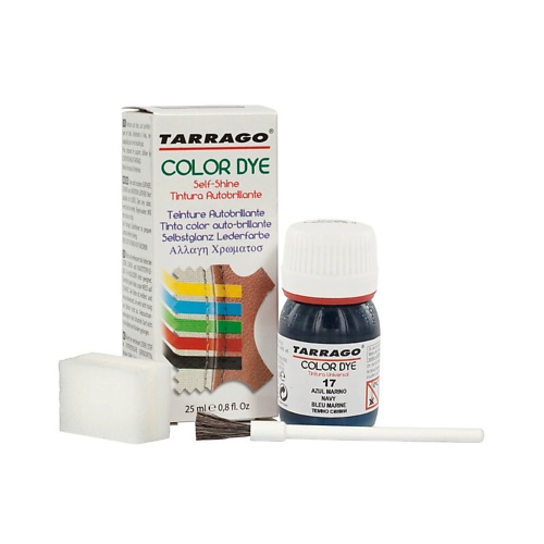 

TARRAGO Темно-синяя краска для обуви, одежды, сумок, мебели COLOR DYE 25.0, Темно-синяя краска для обуви, одежды, сумок, мебели COLOR DYE