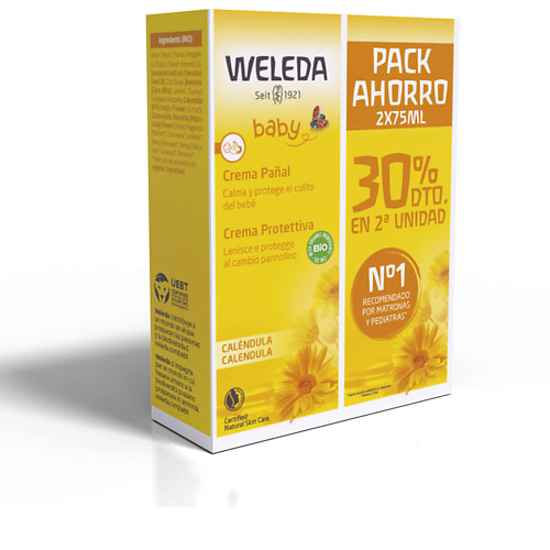 WELEDA Защитный крем под подгузник с календулой Calendula 2.0