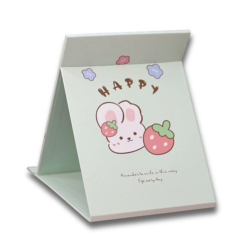 

ILIKEGIFT Зеркало настольное "Happy bunny" green, Зеркало настольное "Happy bunny" green