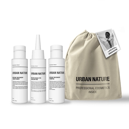 

URBAN NATURE Набор для ухода за волосами INSTANT RECOVERY KIT "Мгновенное восстановление", Набор для ухода за волосами INSTANT RECOVERY KIT "Мгновенное восстановление"