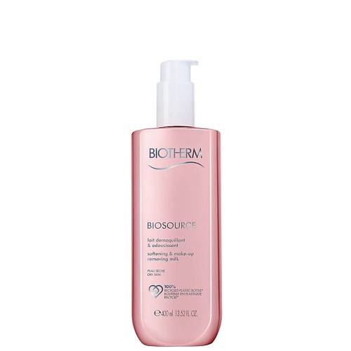 

BIOTHERM Смягчающее очищающее молочко Biosource Softening для сухой кожи 400.0, Смягчающее очищающее молочко Biosource Softening для сухой кожи