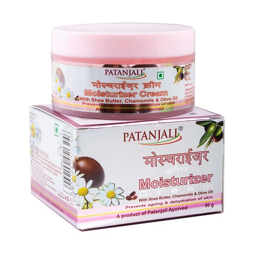 PATANJALI Увлажняющий крем с масло ши Moisturizer Cream Shea Butter 500 238₽