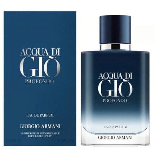 GIORGIO ARMANI Парфюмерная вода Acqua Di Gio Profondo, перезаполняемый