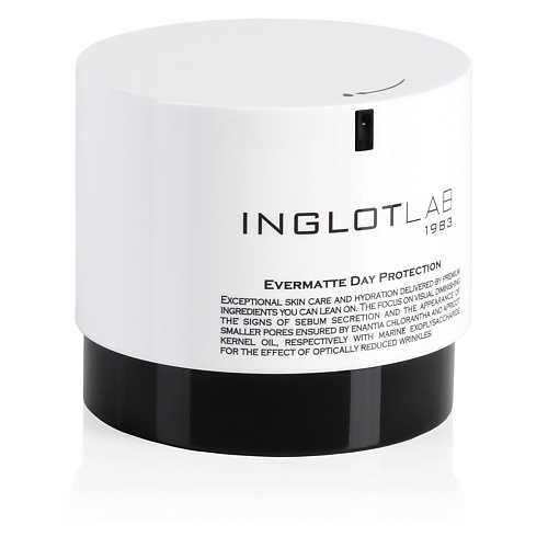 INGLOT Дневной крем для лица LAB EVERMATTE DAY PROTECTION  500 4232₽