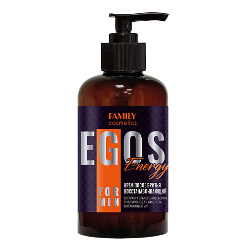 FAMILY COSMETICS Крем после бритья восстанавливающий Energy серии EGOS for men 285.0