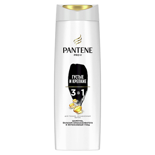 

PANTENE Шампунь и бальзам-ополаскиватель для волос ГУСТЫЕ И КРЕПКИЕ (для тонких и ослабленных волос), Шампунь и бальзам-ополаскиватель для волос ГУСТЫЕ И КРЕПКИЕ (для тонких и ослабленных волос)