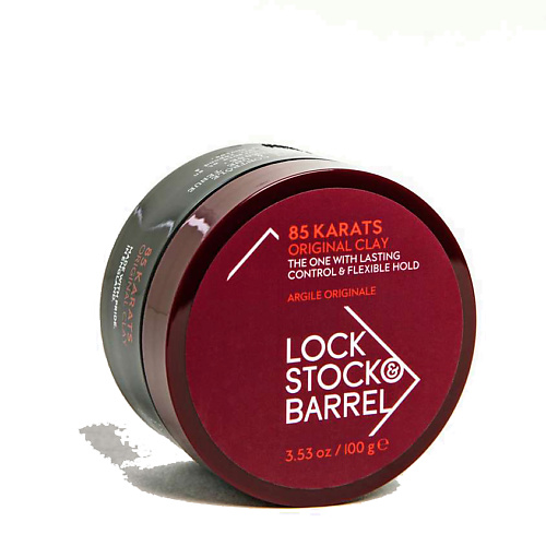 LOCK STOCK & BARREL Глина для густых волос 85 Karats Original Clay