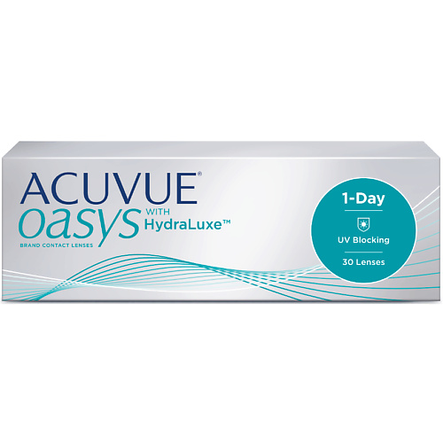 

ACUVUE Однодневные контактные линзы ACUVUE OASYS 1-DAY with HydraLuxe, Однодневные контактные линзы ACUVUE OASYS 1-DAY with HydraLuxe