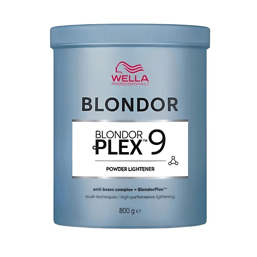 

WELLA PROFESSIONALS Обесцвечивающая пудра плекс без образования пыли Blondor Plex 800.0, Обесцвечивающая пудра плекс без образования пыли Blondor Plex