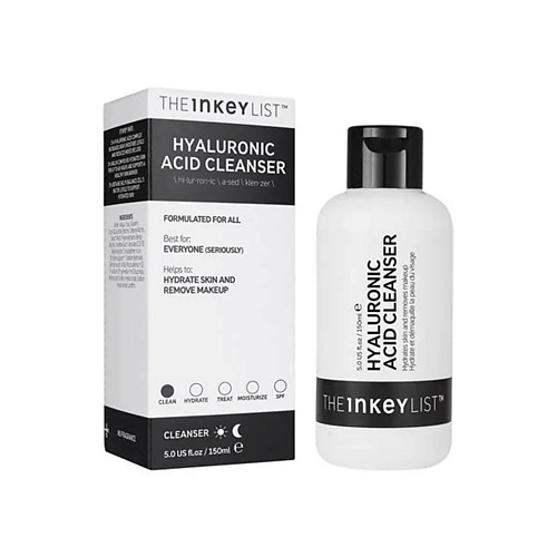 

THE INKEY LIST Увлажняющий гель для умывания Hyaluronic Acid Cleanser 150.0, Увлажняющий гель для умывания Hyaluronic Acid Cleanser