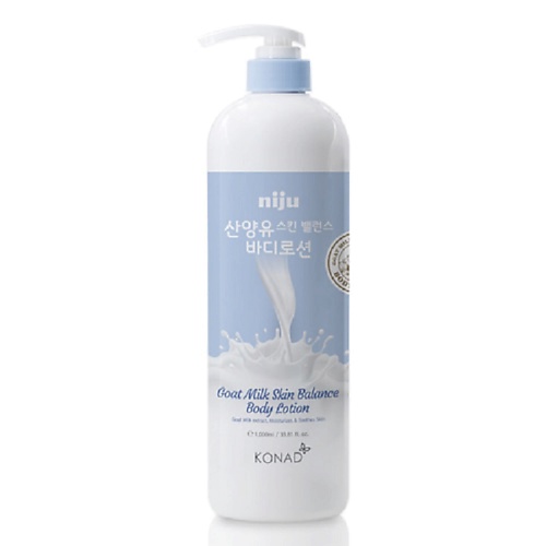 

KONAD Niju Goat Milk Skin Balance Body Lotion Лосьон для тела с козьим молоком 1000.0, Niju Goat Milk Skin Balance Body Lotion Лосьон для тела с козьим молоком