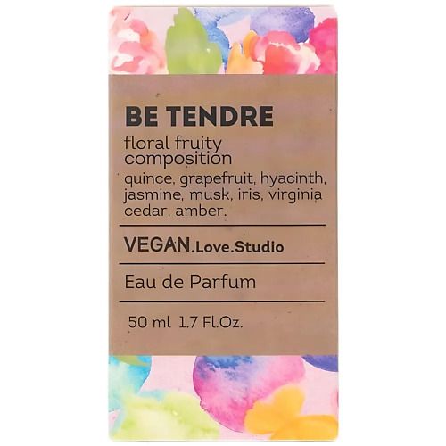 VEGAN.LOVE.STUDIO Парфюмерная вода женская Be Tendre 50.0