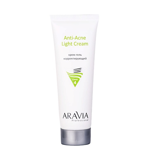 

ARAVIA PROFESSIONAL Крем-гель корректирующий для жирной и проблемной кожи Anti-Acne Light Cream, Крем-гель корректирующий для жирной и проблемной кожи Anti-Acne Light Cream