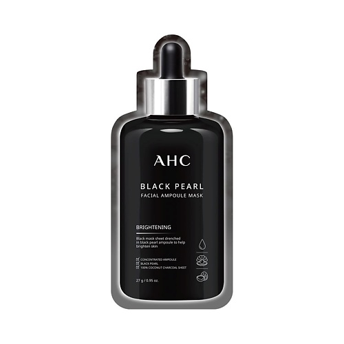 

AHC Маска для лица с чёрным жемчугом Premium Mask, Маска для лица с чёрным жемчугом Premium Mask