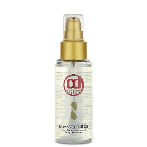 фото Constant delight масло velour oil для обновления волос без утяжеления 100.0