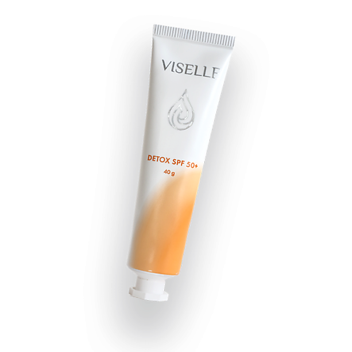 VISELLE Профессиональный солнцезащитный детокс-крем VISELLE DETOX SPF 50+