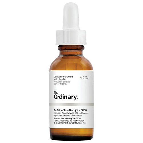 

THE ORDINARY Сыворотка против следов усталости Caffeine Solution 5% + EGCG 30.0, Сыворотка против следов усталости Caffeine Solution 5% + EGCG