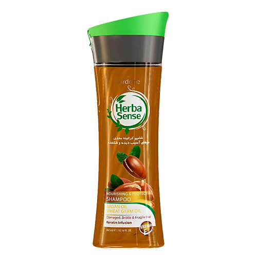 

HERBASENSE Шампунь для волос ARDENE Nourishing & Protecting Argan Wheat Germ Oils 300.0, Шампунь для волос ARDENE Nourishing & Protecting Argan Wheat Germ Oils