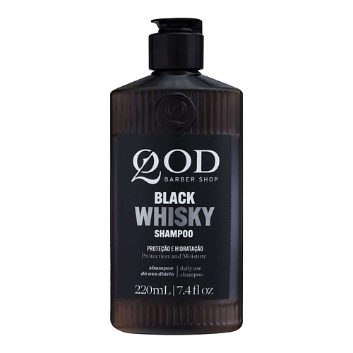 

QOD BARBER SHOP Увлажняющий шампунь с экстрактом кукурузы, ржи и ячменя Black Whiskey Shampoo, Увлажняющий шампунь с экстрактом кукурузы, ржи и ячменя Black Whiskey Shampoo