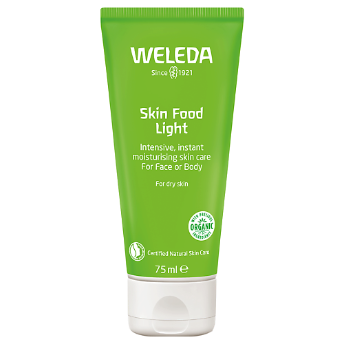 WELEDA Увлажняющий крем для сухой кожи лица и тела Skin Food Light 750 3509₽