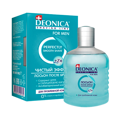 Deonica DEONICA Лосьон после бритья Чистый эффект 90.0