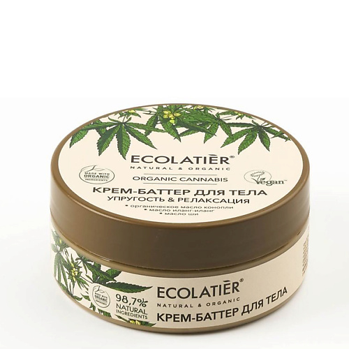 ECOLATIER Крем-баттер для тела Упругость и релаксация 1500 301₽