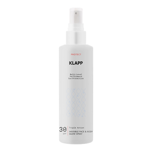 

KLAPP COSMETICS Сияющий спрей для лица и тела SPF30 Multi Level Performance Sun Protection 200.0, Сияющий спрей для лица и тела SPF30 Multi Level Performance Sun Protection