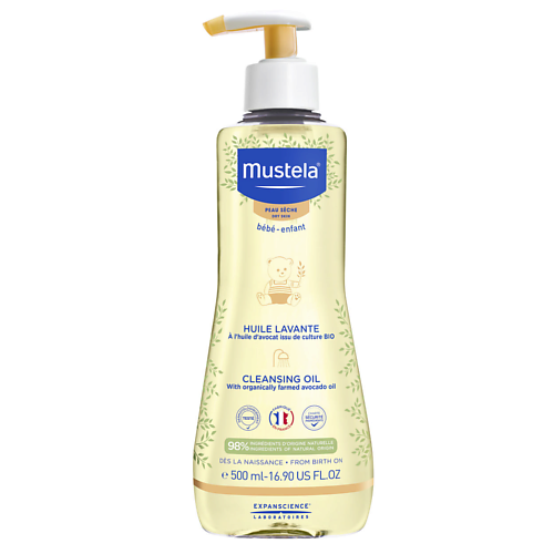 MUSTELA Гипоаллергенное очищающее масло для сухой кожи Cleansing Oil 5000 2604₽