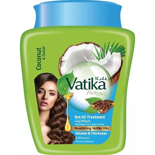 DABUR Маска объем для тонких волос с кокосом и касторовым маслом Coconut Castor 5000 618₽